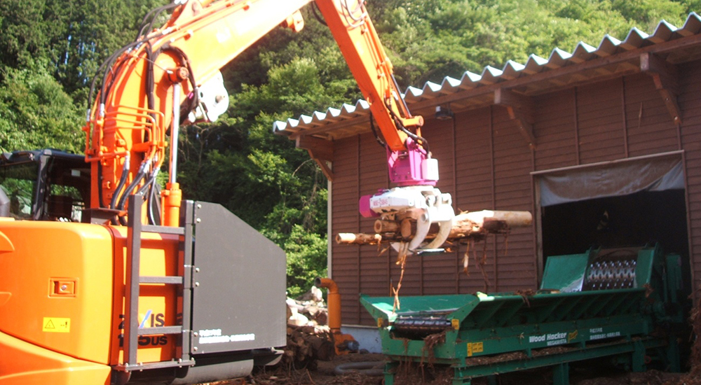 木質バイオマス発電の取り組み